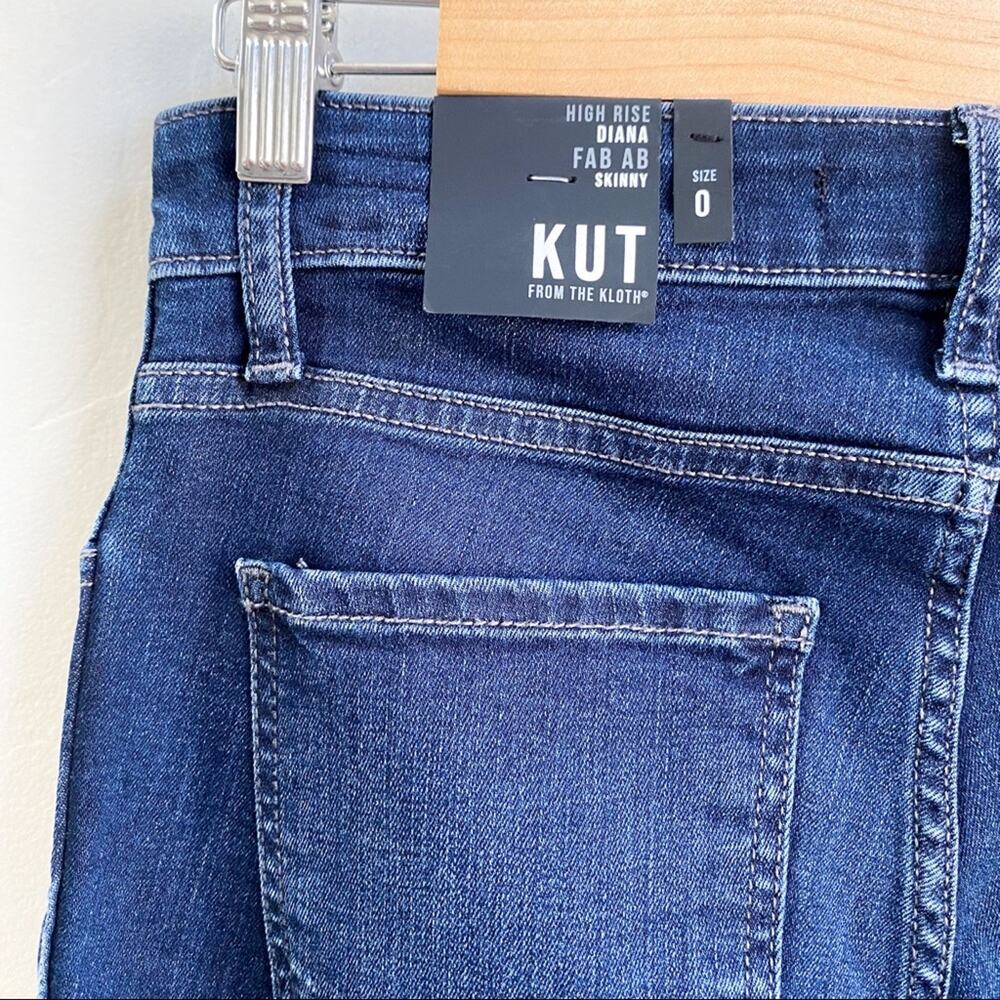 NWT Kut‎ From The Kloth Diana Fab Ab High Waisted Skinny Jeans - Picture 4 of 5